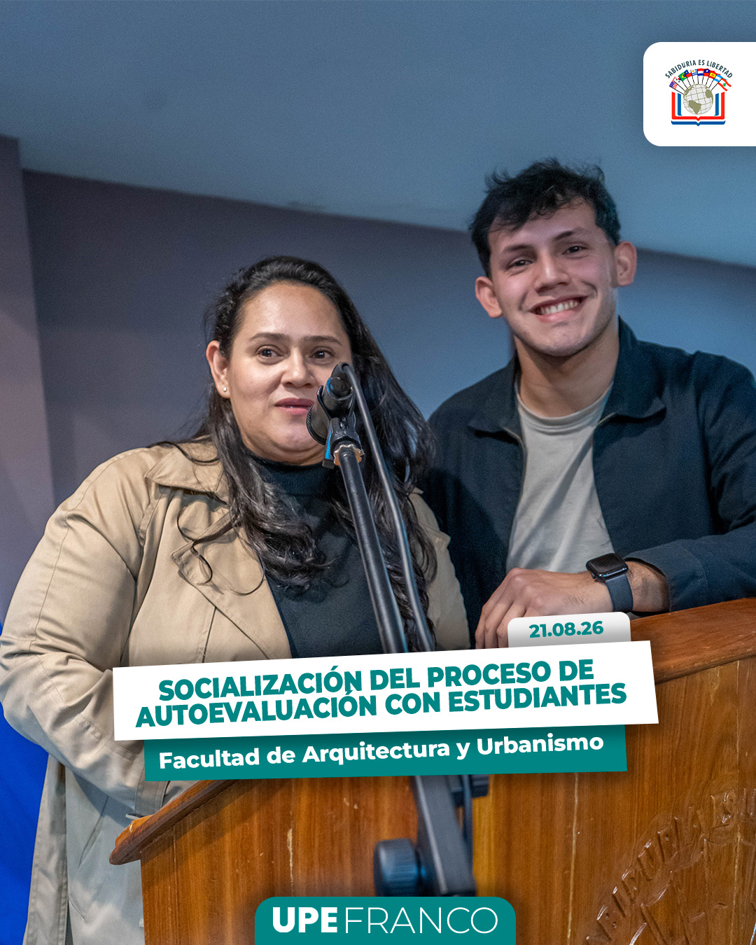 Arquitectura socializó proceso de autoevaluación con estudiantes